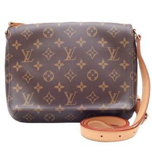 Louis Vuitton Monogram Tango Long Shoulder Bag Brown